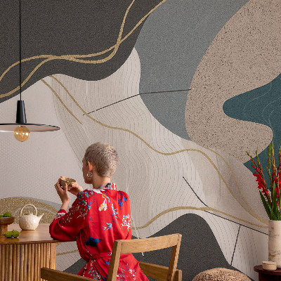 Fototapet vlies pe perete Abstracție colorată