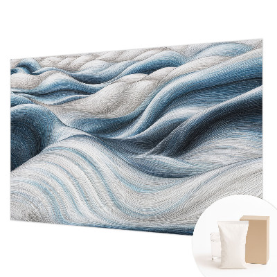 Fototapet la comandă pentru dormitor Maci veseli