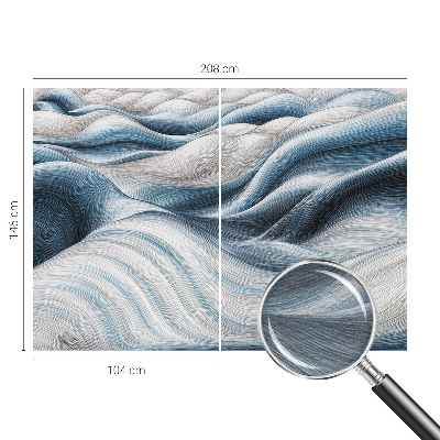 Fototapet la comandă pentru dormitor Maci veseli