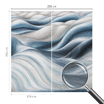 Fototapet la comandă pentru dormitor Maci veseli