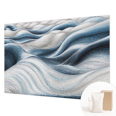 Fototapet la comandă pentru dormitor Maci veseli