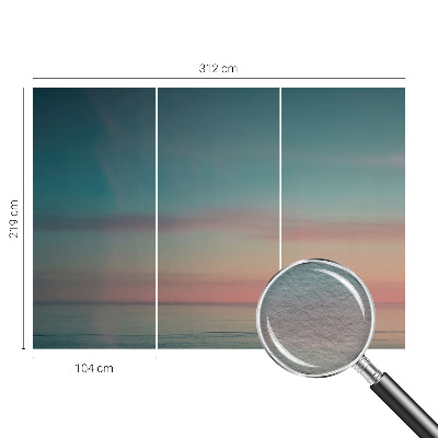 Tapet foto pe vlies Linii ondulate