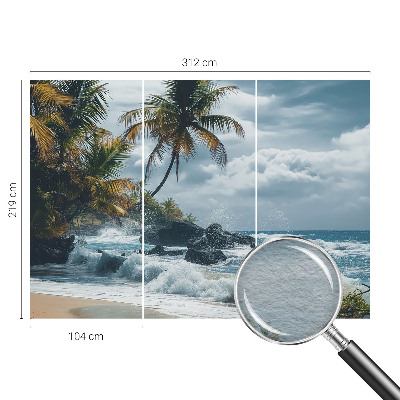 Fototapet modern pentru living Abstracție geometrică