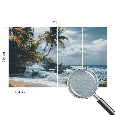 Fototapet modern pentru living Abstracție geometrică