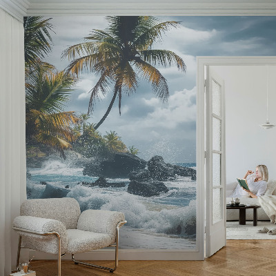 Fototapet modern pentru living Abstracție geometrică