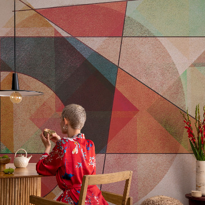 Fototapet modern la comandă Forme abstracte