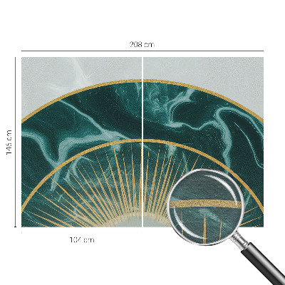 Fototapet la comandă pentru dormitor Eleganță geometrică