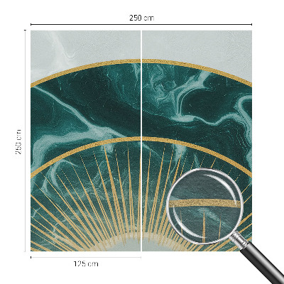 Fototapet la comandă pentru dormitor Eleganță geometrică