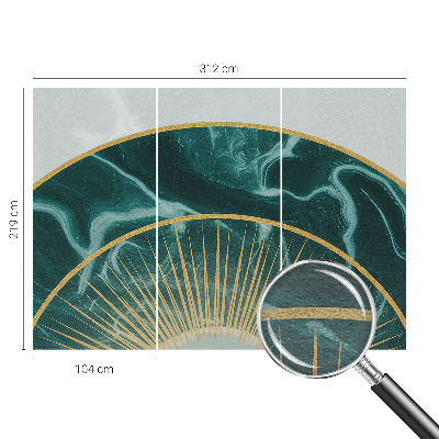 Fototapet la comandă pentru dormitor Eleganță geometrică