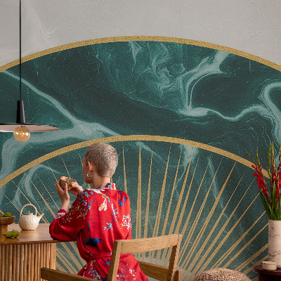 Fototapet la comandă pentru dormitor Eleganță geometrică