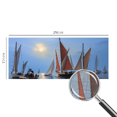 Fototapet la comandă pentru living Păsări de primăvară