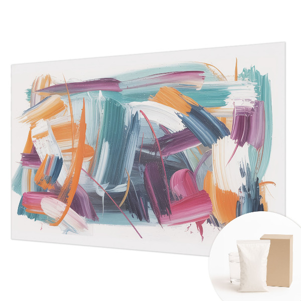 Fototapet vlies pe perete Bujori și fluturi