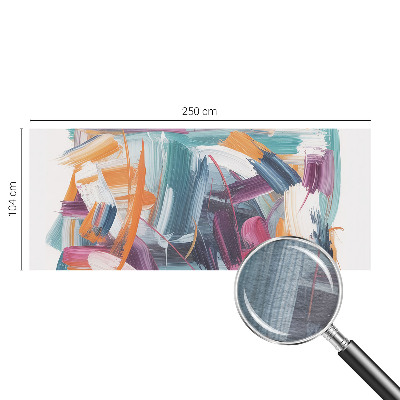 Fototapet vlies pe perete Bujori și fluturi