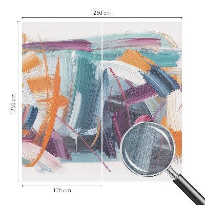 Fototapet vlies pe perete Bujori și fluturi