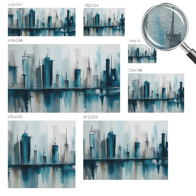 Fototapet vlies Compoziție abstractă