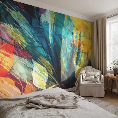 Fototapet vlies pentru living Peisaj tropical