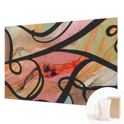 Tapet foto vlies Armonie geometrică