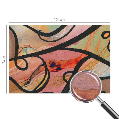 Tapet foto vlies Armonie geometrică