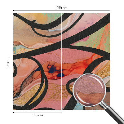 Tapet foto vlies Armonie geometrică