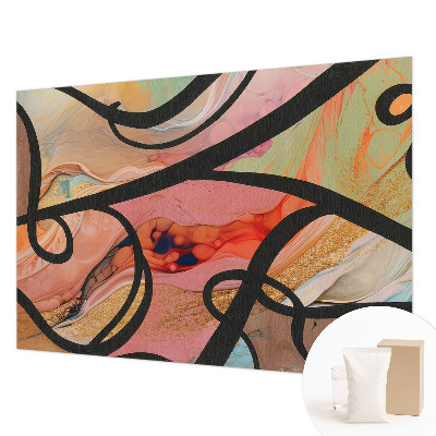 Tapet foto vlies Armonie geometrică