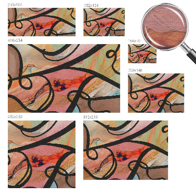 Tapet foto vlies Armonie geometrică