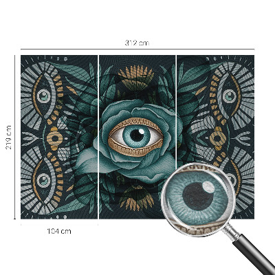 Tapet foto Flori colorate