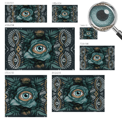 Tapet foto Flori colorate