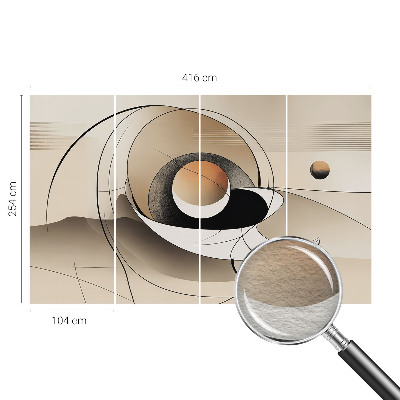 Fototapet vlies pentru copii Texturi subtile