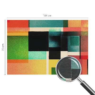 Fototapet modern pentru living Armonie geometrică