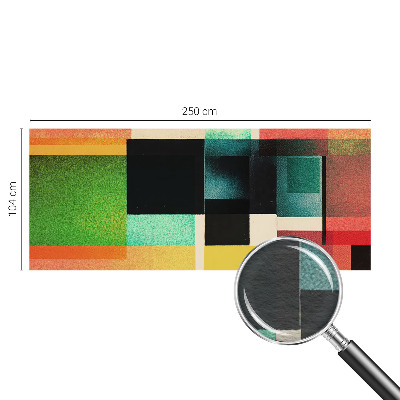 Fototapet modern pentru living Armonie geometrică