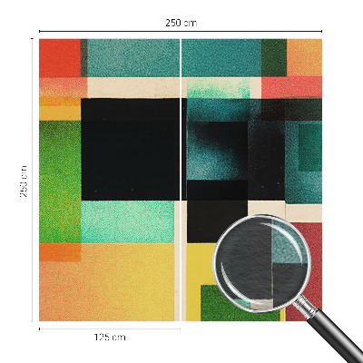 Fototapet modern pentru living Armonie geometrică