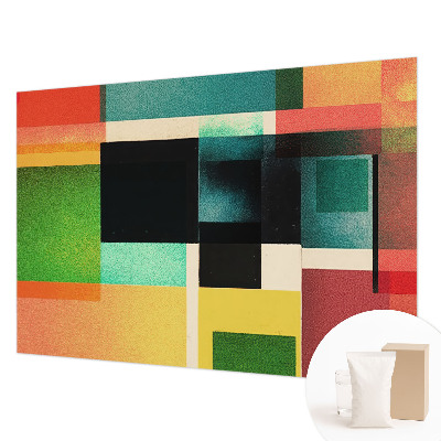 Fototapet modern pentru living Armonie geometrică