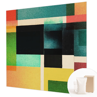 Fototapet modern pentru living Armonie geometrică