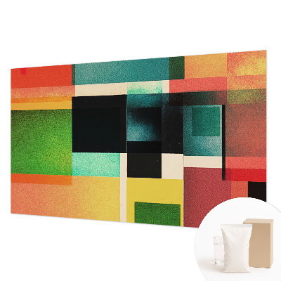 Fototapet modern pentru living Armonie geometrică