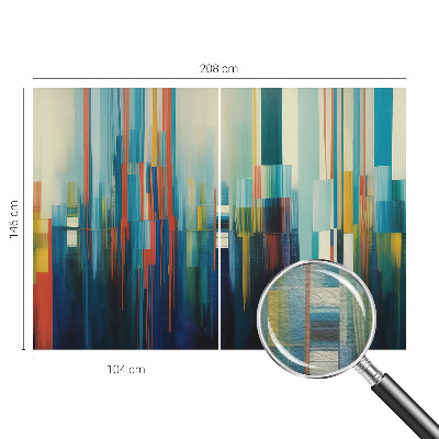 Fototapet modern Abstracție colorată