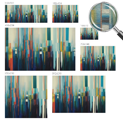 Fototapet modern Abstracție colorată