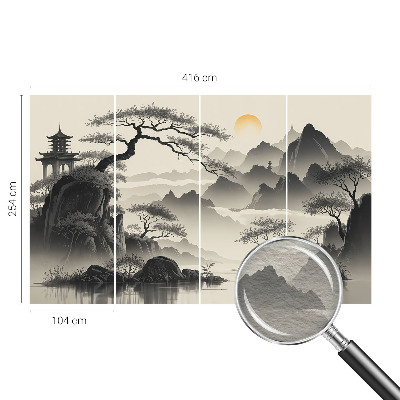 Fototapet modern la comandă Liniște pe plajă