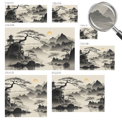 Fototapet modern la comandă Liniște pe plajă