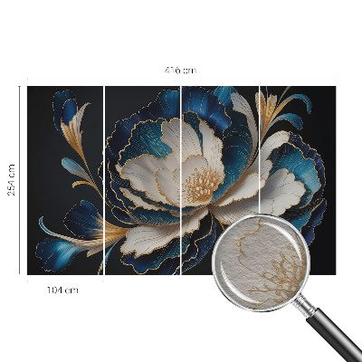 Fototapet la comandă pentru living Simbioza marină