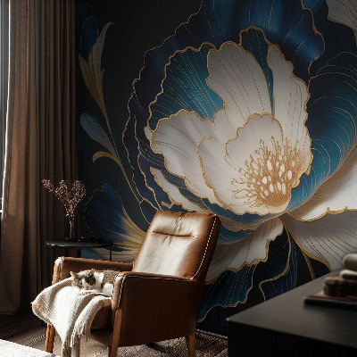 Fototapet la comandă pentru living Simbioza marină