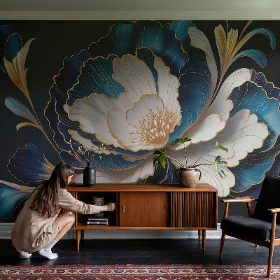 Fototapet la comandă pentru living Simbioza marină