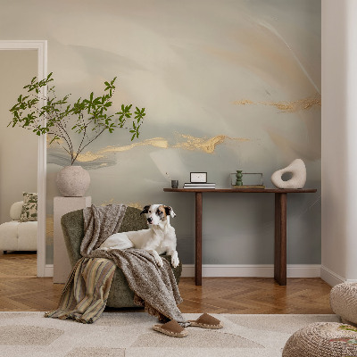 Fototapet la comandă pentru dormitor Păpădii subtile