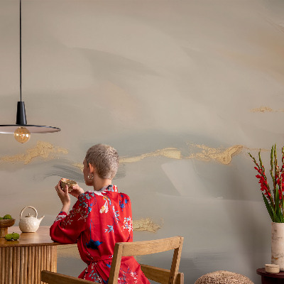 Fototapet la comandă pentru dormitor Păpădii subtile