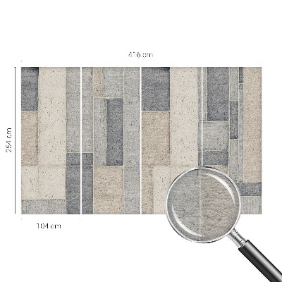 Fototapet pentru living Geometria orașului