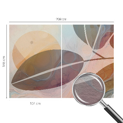 Tapet foto pe vlies Pene subtile