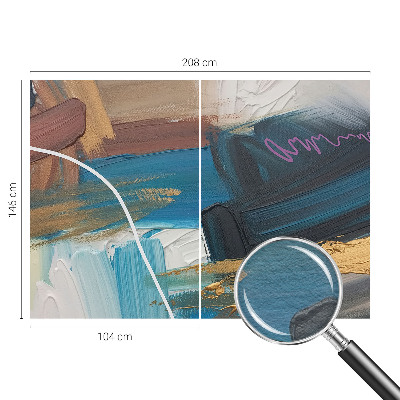 Fototapet modern pentru living Geometrie abstractă