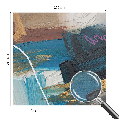 Fototapet modern pentru living Geometrie abstractă