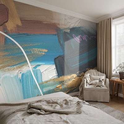 Fototapet modern pentru living Geometrie abstractă