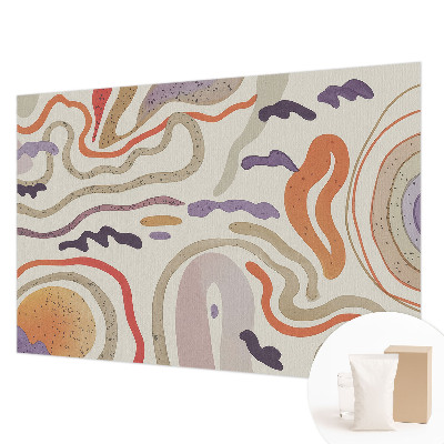 Fototapet pentru living Linii abstracte