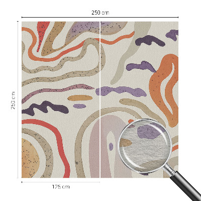 Fototapet pentru living Linii abstracte